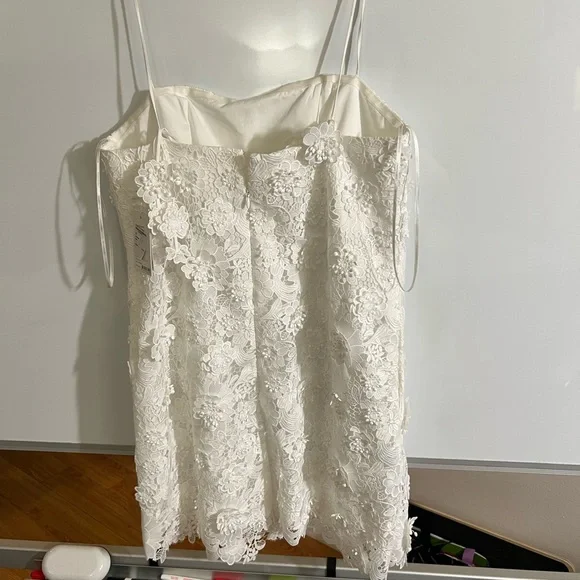 NWT Zimmermann Raie Lace Flower Mini Dress Sizes 2 & 3 (8 & 10) - Picture 11 of 15